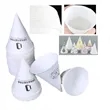 Eco-Friendly White Cone Cups