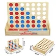 Custm Giant Classic Connect 4 Wooden Board Game