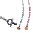 Stretchable Silicone Pacifier Clips