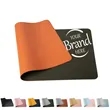 Dual Sided Pu Leather Office Desk Mouse Pad