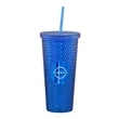 Crenshaw Textured Tumbler w/ Straw - 21oz