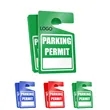 Parking Permit Hang Tag