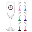 6.25 Oz Premiere Flutes Glasses W/ Custom Logo