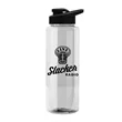 Guzzler 32 Oz. Transparent Bottle W/ Snap Lid