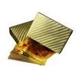 Gold 24K Plastic Playing Cards