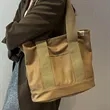 Canvas Tote Handbags student Casual Shoulder Crossbody Bag