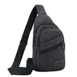 Canvas Chest Crossbody Student Travel Sports Shoulder Bag