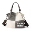 Canvas Tote Handbags Retro Casual Shoulder Crossbody Bag