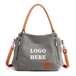 Canvas Tote Handbags Retro Casual Shoulder Crossbody Bag