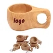 Wooden Beer Mug Office Wood Cup