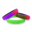 1/2 inch Embossed Wristband-H