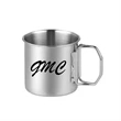 Stainless Steel Camping Cup With Foldable Handle
