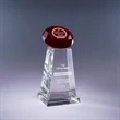 Diamond Spire Optic Crystal Award