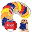 Flying Disc Training Dog Rope Toy