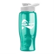 27 Oz. Poly-Pure Transparent Bottle - Snap Lid