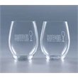 21.25 oz. Merlot Stemless Wine Glass Set of 2