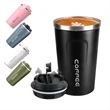 12 oz Stainless Steel Vacuum Insulated Coffee Mug with Lid