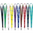 3/4" Import Air Ship Super Soft Polyester Silkscreen Lanyard