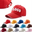Adjustable 100% Cotton Twill Baseball Golf Cap
