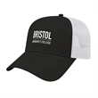 Two-Tone Mesh Back Cap - Black/White