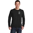 Black Long Sleeve T-Shirt - Bayhawk Chest/Bristol Logo Back