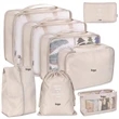 8 Set Packing Cubes Organizers