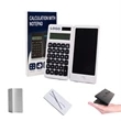 Multifunctional Solar Calculator with Writing Board