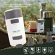 3-in-1 Air Pump Solar Charger with Camping Lamp
