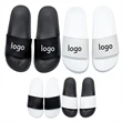 PVC Slippers Sandals Black & White