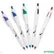 White Barrel European Design Ballpoint Pen