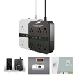 Power Strip Surge Protector With Usb