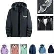 Full-Zip Waterproof Hooded Light Casual Hiking Jacket