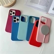 iPhone 12 se ( Mag Safe) Silicone Case and Microfiber lining