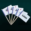 Personalized Toothpick Flags