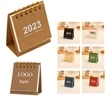Mini Portable 2023-2024 Desk Calendar