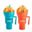 32 oz Stadium Cup With Snack Bowl On Top