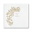 Hanging Vines Premium Beverage Napkin w/uncoined Edge