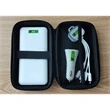 Travel Kit 10000mAh Power Bank Gift Set w/Ultra Leather Case