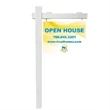 24x18 Real Estate Sign Post Small Graphic (Graphic Package)