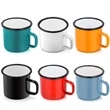 12oz Enamel Coffee Mug