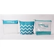 Clear Vinyl Zippered Pouch (8"w x 6"h x 2"d)