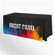 6' Fitted Table Cover, 42"H, Full Color Front Panel