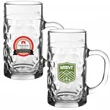 Beer GLASS Dimpled 17oz