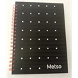 Notebook With Metso Red Spiral Binding