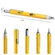 6 in 1 Multi-functional Ballpoint Pen w/ Custom Imprint