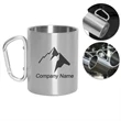 Portable Camping Carabiner Mug