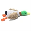 Pet toy plush sounding duck