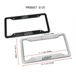 Stainless Steel Car License Plate Frame