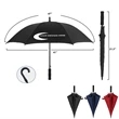 47" Arc Windproof Travel Umbrella w/ Custom Imprint