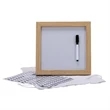 Magnetic Letter White Board with Wood Frame